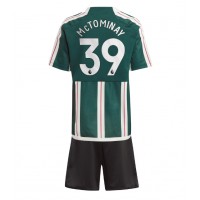 Manchester United Scott McTominay #39 Auswärts Trikotsatz Kinder 2023-24 Kurzarm (+ Kurze Hosen)